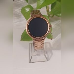 Kate Spade Gold Smartwatch with Black Face